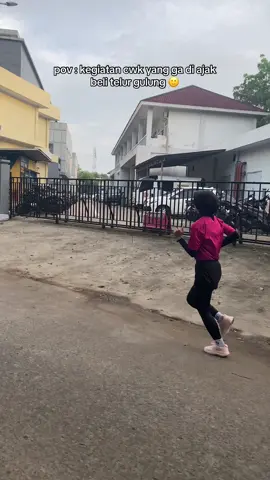 ga di ajak beli telur gulung lari aja lari #Running #run 