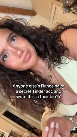 Idek what to say #tinder #cheater #fiance #messytiktok #notajoke 