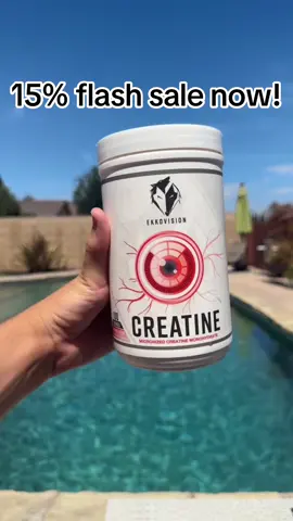 Ekkovision creatine is on a flash sale! Please note sales are limited and prices may differentiate based on when you view the video. For most up to date prices, check the product page.