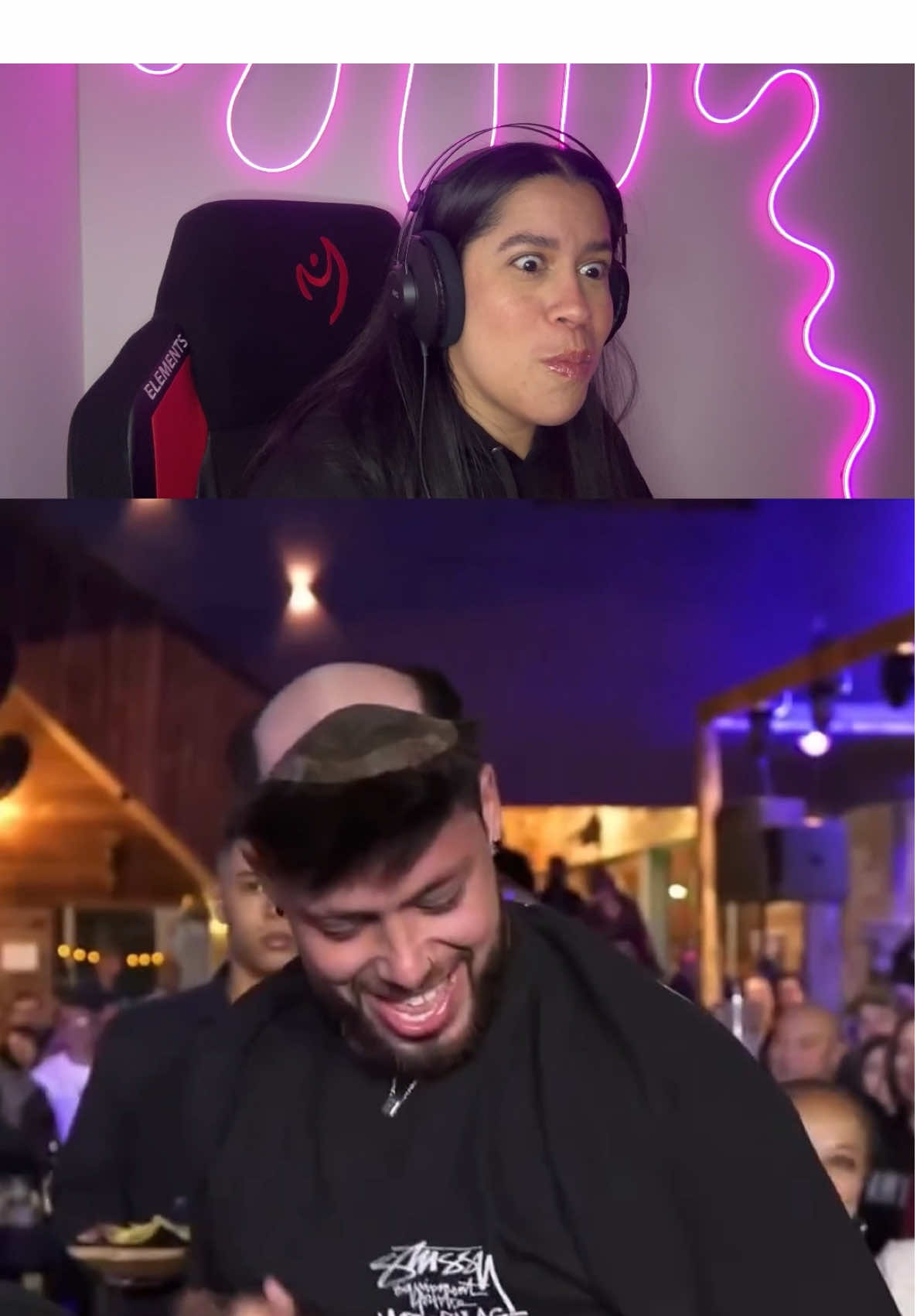 DESAFIO TENTE NÃO RIR part.125 #fyp #jessreact #memestiktok 