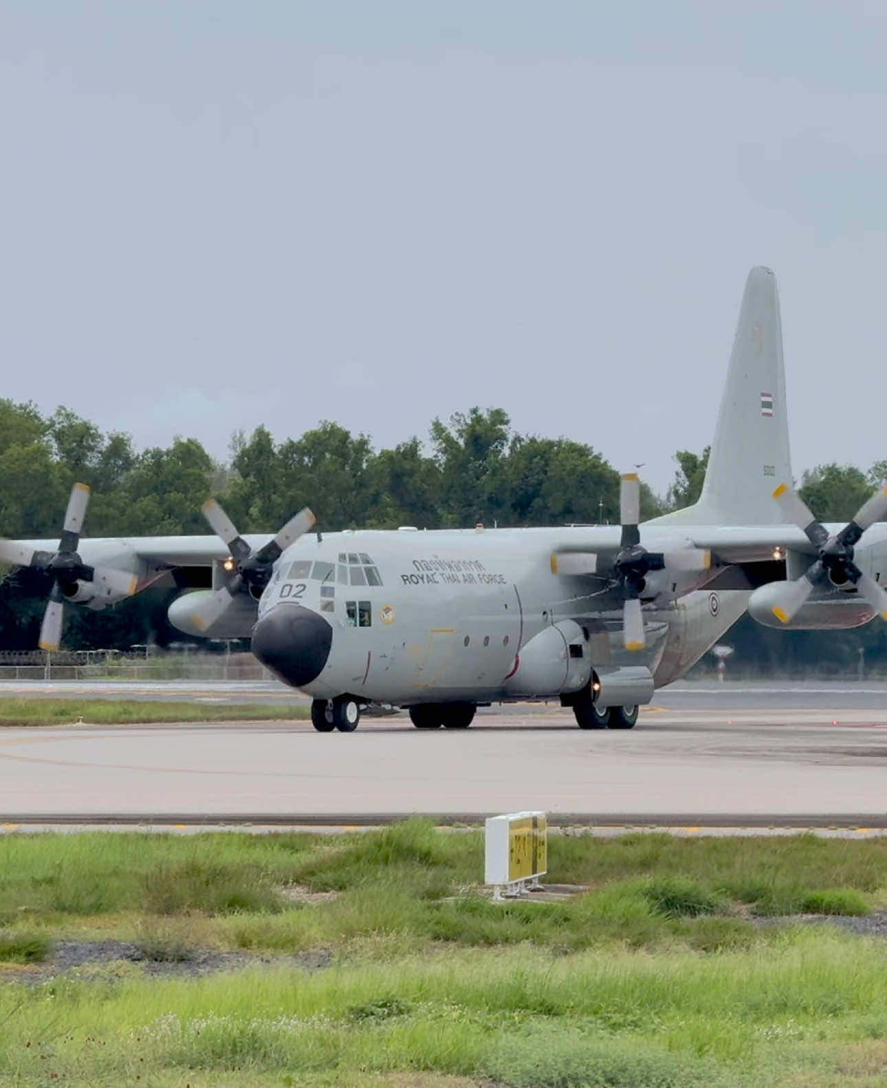 1 ในม้างานของกองทัพอากาศไทย 🇹🇭 #c130 #lockheadmartin  #aviation #avgeek #planespotting 