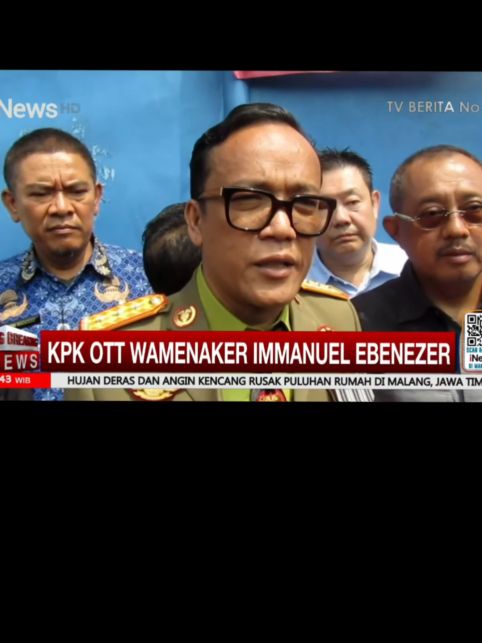 [Breaking News] : KPK OTT Wakil Menteri Tenaga Kerja, Immanuel Ebenezer #ottkpk #kpk #immanuelebenezer #korupsi #wamenaker 