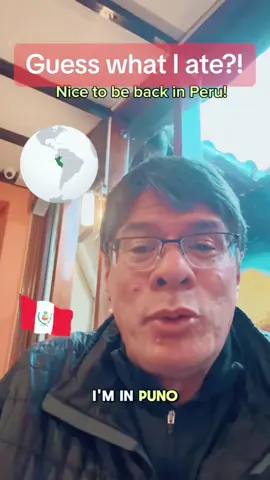 Join me for my first meal in Puno Peru! #peru #foodculture #cuy  #guineapig  