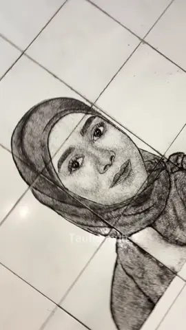 Gambar dari rambut (lesti Kejora)