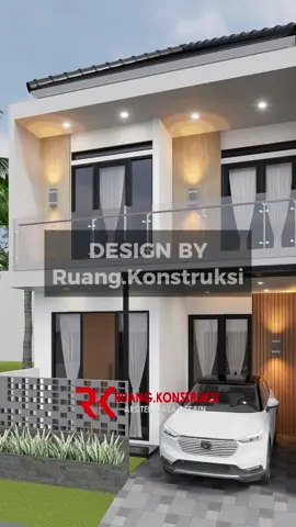 Cocok buat kamu yg mau rumah estetik tanpa butuh lahan luas 😍😍 #ruangkonstruksi #arsitektur #fyp #rumah #rumahidaman 