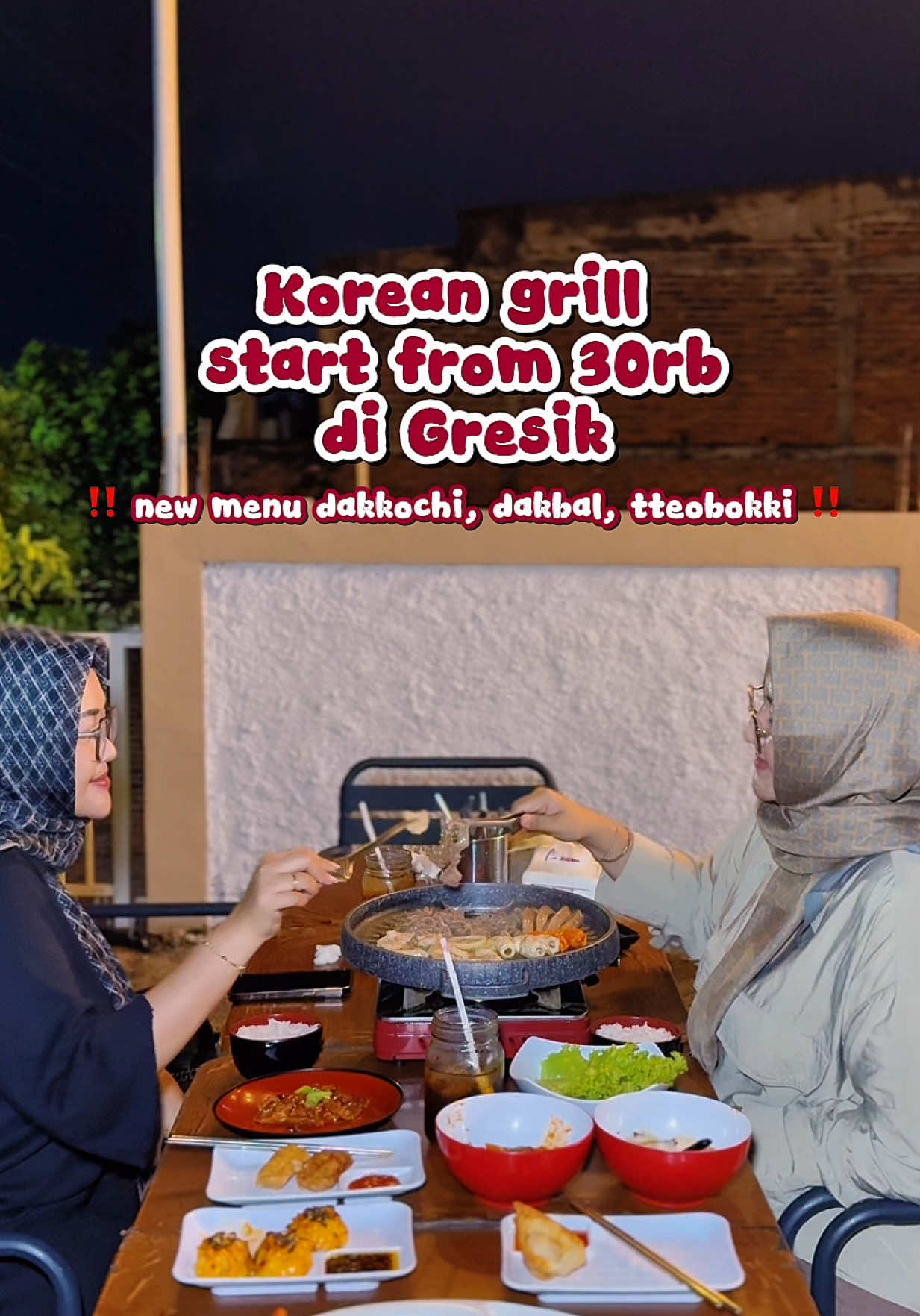 Quality time bareng keluarga gak harus mahal, start from 30rb udah bisa korean grill gapake ribet dan rasanya terjamin. Tempatnya nyaman, luas, dan strategis. Jadi andalan banget buat enjoy bareng keluarga, pasangan atau temen🥩🍗🥟 📌 Lokasi : Jl. Dr. Wahidin Sudirohusodo no.55 Kebomas ⏰ Jam Buka : 16.00 - 22.00 @Korean Grill Street Food #kulinergresik #kulinerviral #hiddengems #hiddengemsgresik #kulinerhits    