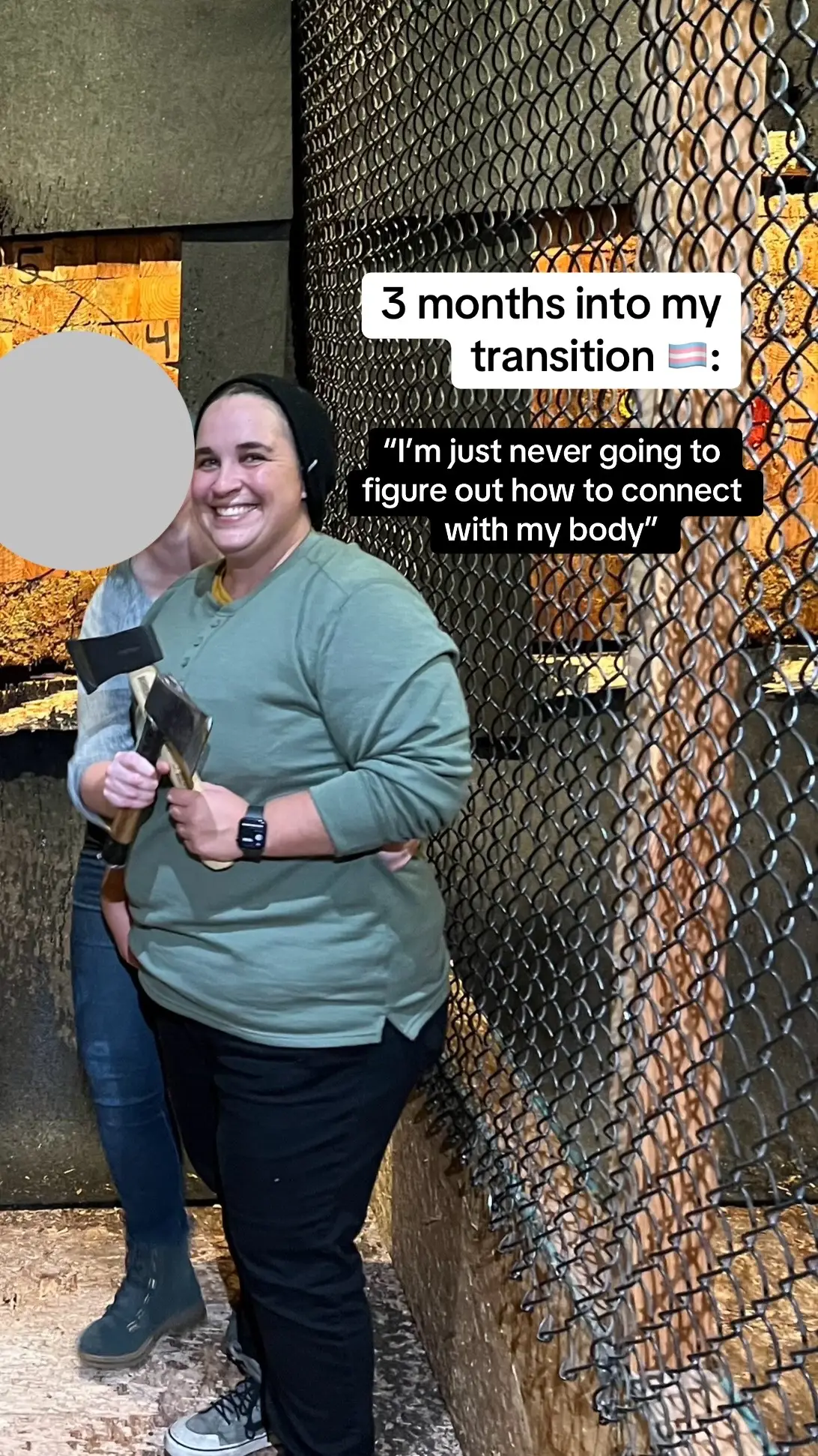 It’s been a long road to learn how to reconnect with my body. Transitioning added a lot of complexity to that. But dang is it fun working out and learning how to move heavy things. It’s been truly life changing for me.  #trans #Fitness #weightlifting #ftm #queer 