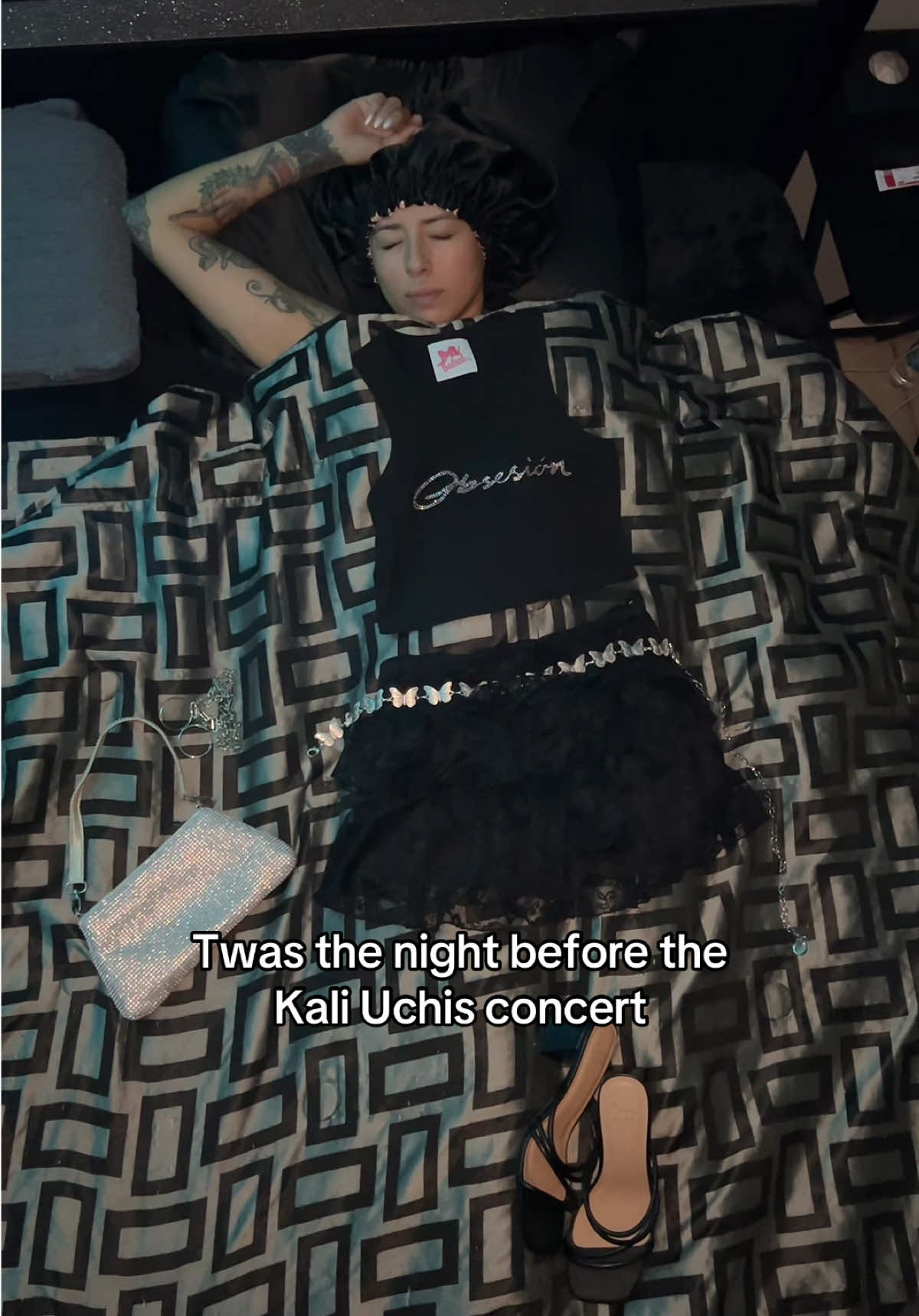 Soooo excited to see my cancer baddie @Kali Uchis tomorrow!😍 #fyp #kaliuchis #sincerelytour #kaliuchisconcert 
