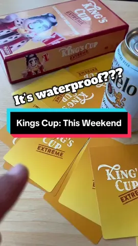 Easy as pull a card, take a sip!☀️🍹 #drinkinggames #weekend #party #pregame #imnotdrunk 