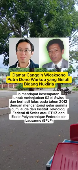 Damar canggih wicaksono putra Dono warkop yang geluti bidang nukliria #beritapolitikindonesia #fyp 