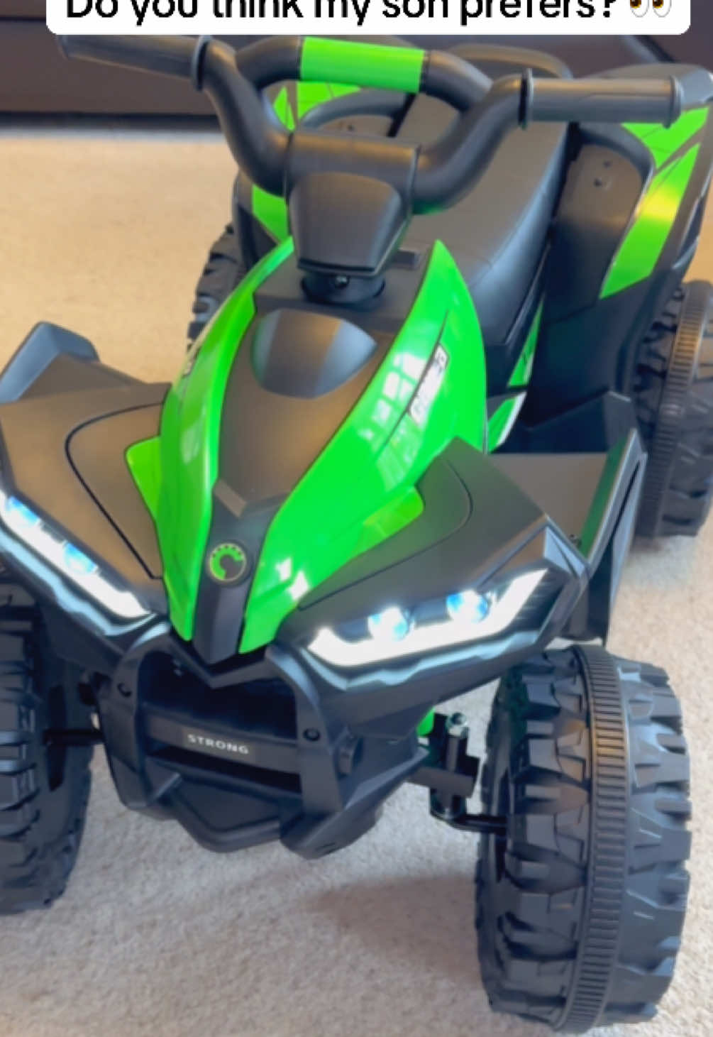 They come is 8 differnt colours! HOMCOM electric quad bike #homcom #electriccar #toy #tiktokmademebuyit 