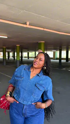 A little #OOTD  #denimondenim #jeantojean #viral 