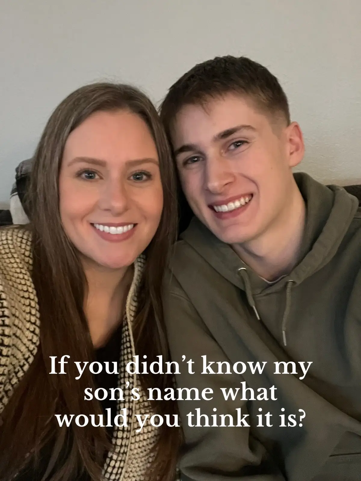Obsessed with this trend. Let’s see how long it takes! If you know, just put a random name in there to throw people off 😆 #fyp #ifyoudidntknow #sonsname #trending #sweetchildomine 