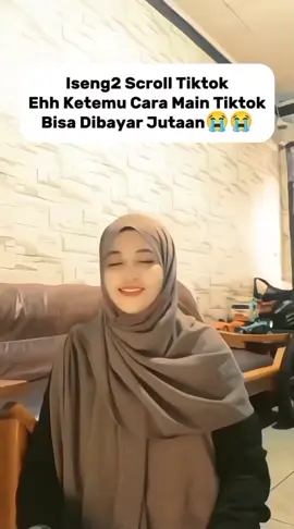 iseng2 Scroll tiktok akhirnya ketemu cara main tiktok dibayar jutaan😭 mau belajar caranya?? #bisnisonline  #kerjaonline  #freelance 