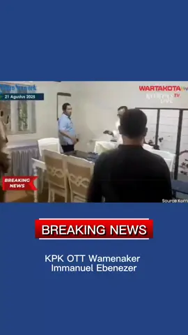 KPK menangkap Wakil Menteri Ketenagakerjaan (Wamenaker) Immanuel Ebenezer atau Noel terkait kasus pemerasan. Tindak pidana itu berkaitan dengan pengurusan sertifikasi Keselamatan dan Kesehatan Kerja (K3). 
