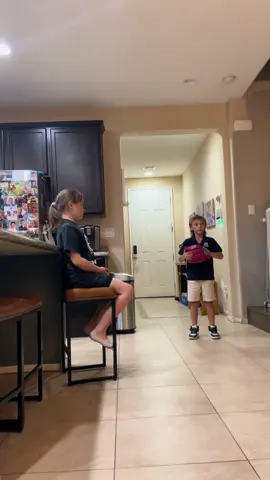 The kid has a new dream so let’s get it! #vegaslesbian #lgbtqfamilies #kidsoftiktok #baseball 