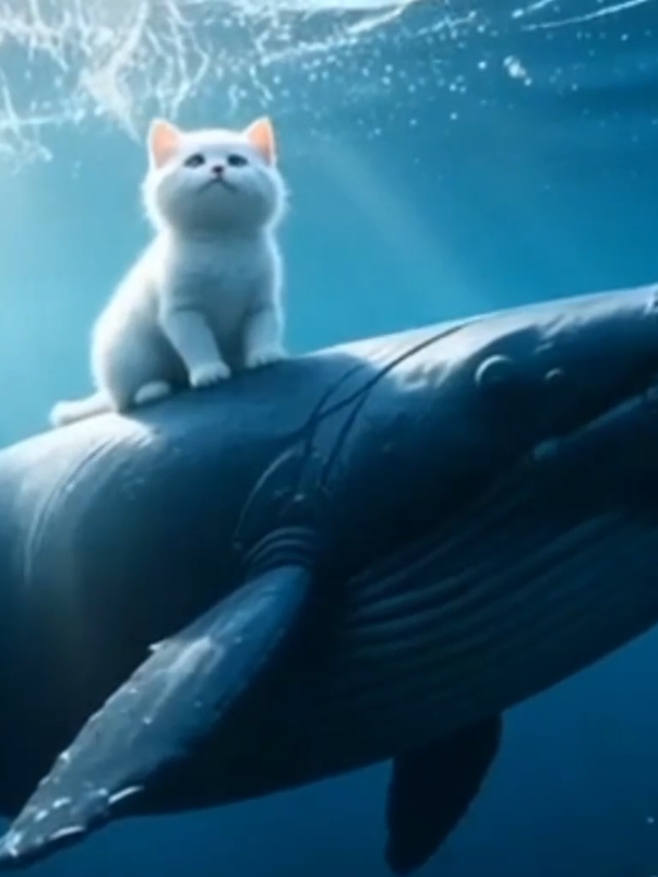 Airplane crash little kitty Fall down in the earth.#pretycat #cute #adorably #aicats #viral 