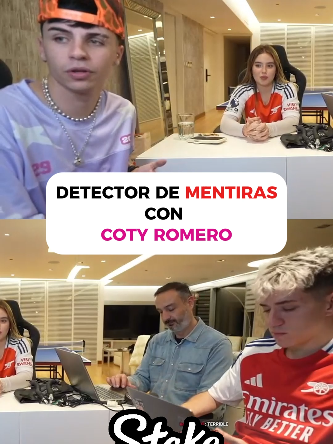 Detector de mentiras con coty romero #mentira #cotyromero #gh #streamer #clipsar #fyp #mernuel