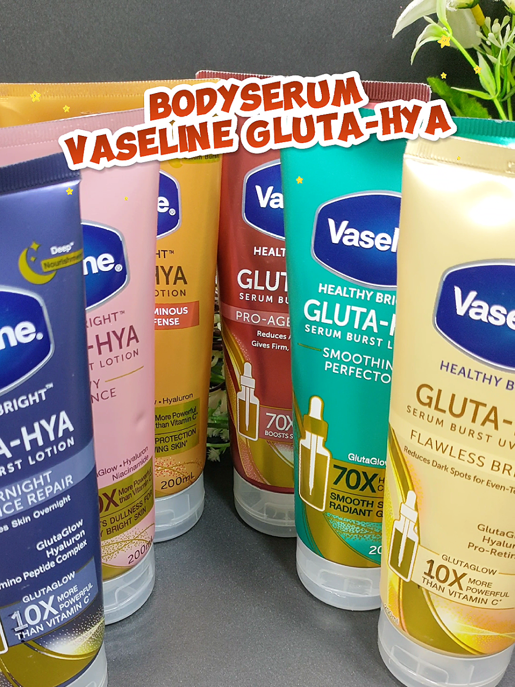 Bodyserum vaseline Gluta-hya  #vaseline #bodyserum #gluta #vaselineglutahya #bodyserumviral 