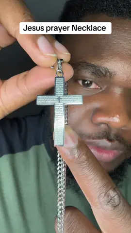 Jesus prayer necklace #christiantiktok #jesuslovesyou #foryoupage #foryou #fyp 