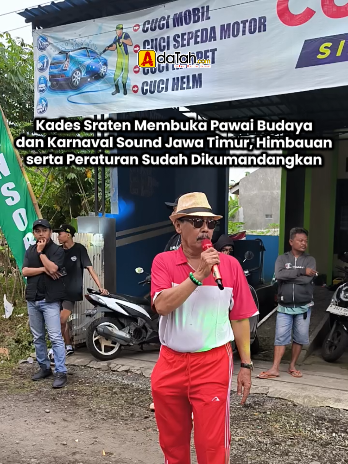 Himbauan dan Peraturan Kirab Budaya dan Pawai Sound Karnaval Desa Sraten sudah disampaikan oleh Kepala Desa Sraten H. Arif Rahman Mulyadi saat pembukaan. Jauh-jauh hari pun berkat koordiansi dengan pihak keamanan atau Polresta Banyuwangi pun sudah berulang kali disampaikan kepada peserta kirab budaya dan pawai sound karnaval.  #banyuwangi #sound #desasraten #soundkarnaval #karnaval 