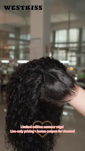 Don't miss our live wig sale - surprises await!#hairstyle #westkisshair #gluelesswig #fyp