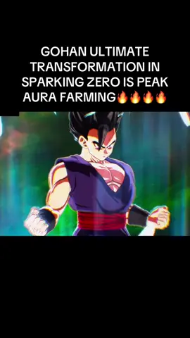 Aura farming hybrid saiyan #fyp #sparkingzero #dragonballsparkingzero #gohan #ultimategohan 