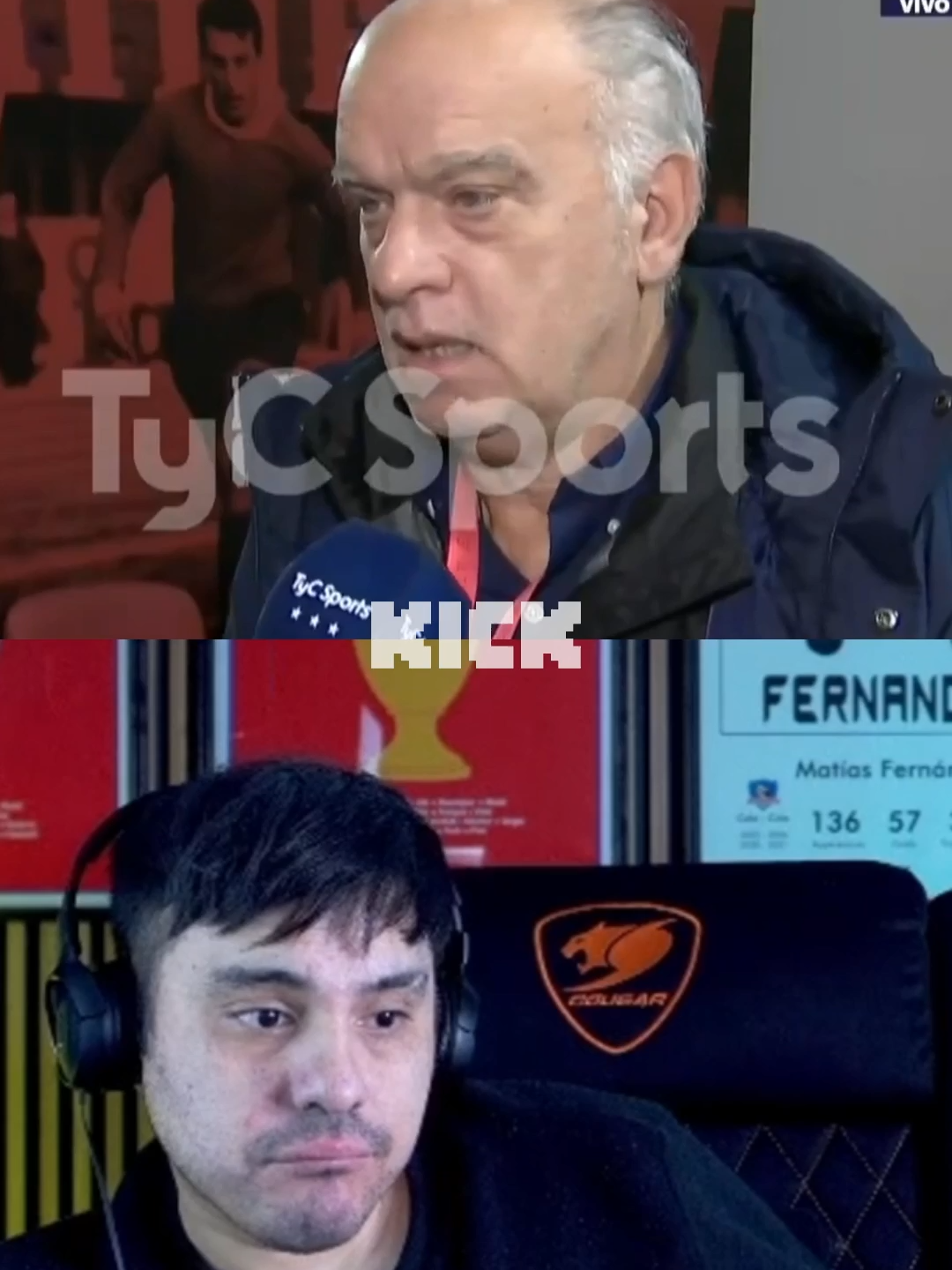 Quintana reacciona a los dichos del presidente de Independiente ante los incidentes con U de Chile.  #independiente #udechile #conmebol #incidentes