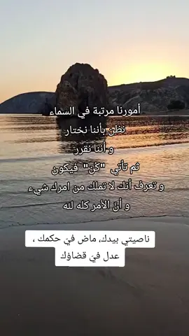 #رجاء #الله #قضاء 