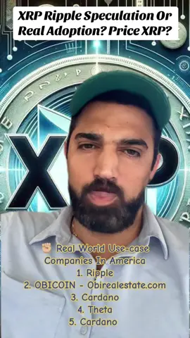 XRP Ripple Speculation Or Real Adoption? Price XRP? #xrp #xrpcommunity #xrppriceprediction #xrpripple #cryptonews 