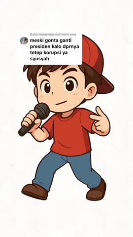 Membalas @daffabhirama ✨ Ilustrasi animasi dari musik yang dinyanyikan oleh ecko show-moneypulasi 🎙️ Karya ini hanyalah bentuk ilustrasi dari hasil pemikiran pribadi, tidak bermaksud memelintirkan atau menyinggung politik. 🙏 saya menghimbau penonton untuk lebih bijak dalam memahami konsep, melihat karya ini sebagai ekspresi seni, bukan rujukan politik. 🎬 Animasi: CeritaNgaco 🎤 Musik: Ecko show #lagu #animasi #flipaclip  #moneypulasi #memes 