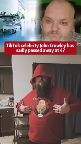 TikTok celebrity John Crowley has sadly passed away at 47 #kingbeardx #johncrawley #sad #foryou