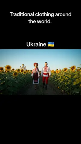 Asmr Ai traditional clothing around the world.  Ukraine 🇺🇦  #ASMR #ai #traditional #clothing #Ukraine 