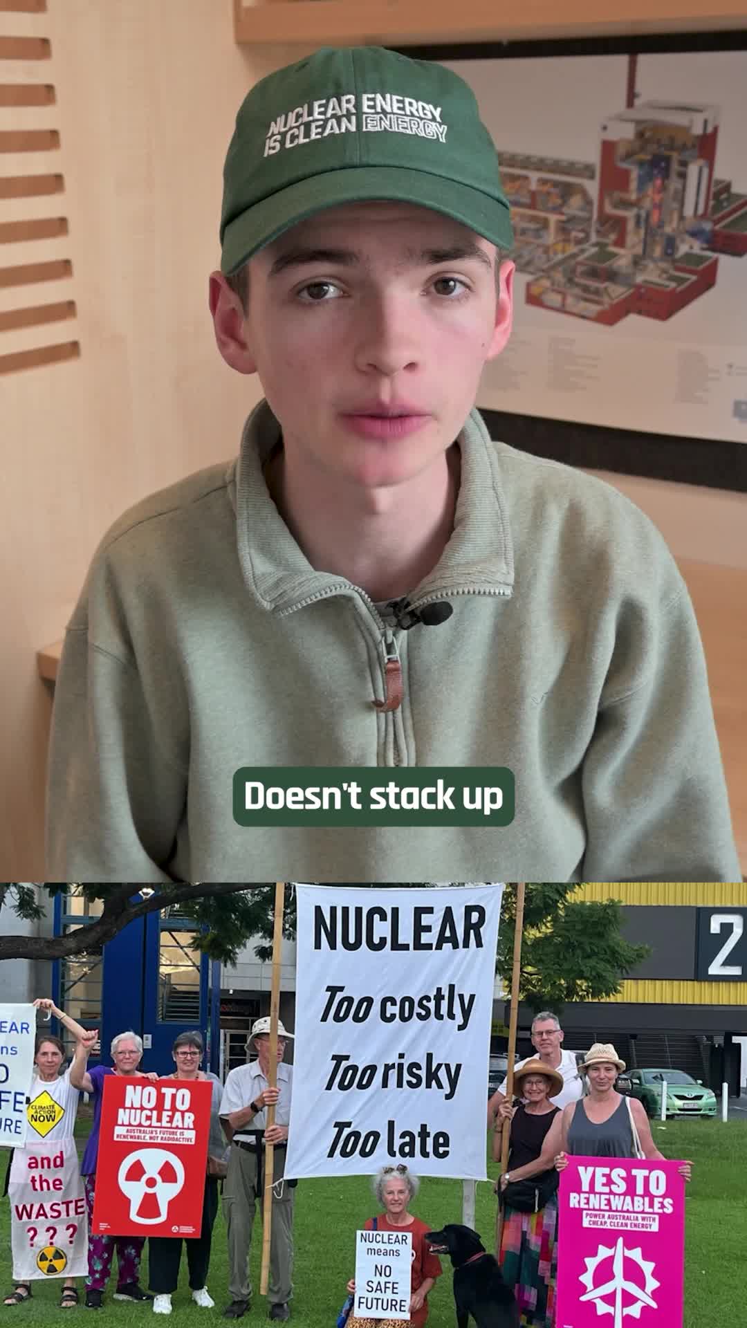 We're often told nuclear doesn't stack up for Australia, so why does it seem to work nearly everywhere else around the world? India is planning to increase their nuclear capacity tenfold by 2050 and 50 countries are currently exploring adding nuclear to their mix. 📚 Learn more about nuclear on our website. #nuclearforaustralia #nuclear #nuclearpower #nuclearenergy #cleanenergy #climatechange #auspol