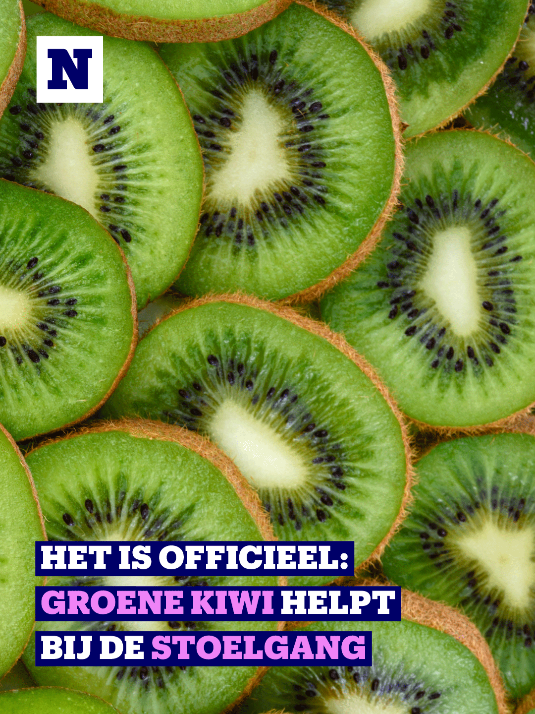 Van groene kiwi’s kan je goed naar de wc, en zeg dat Europa het gezegd heeft. Het is voortaan een “toegestane gezondheidsclaim”. #kiwi🥝 #fruit #gezond #belgie #nieuwsblad #vjp #voorjou #voorjoupagina #fyp #foru #viraal