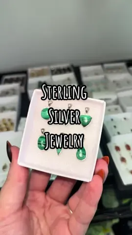 Guys, I need to get rid of this sterling silver jewelry ASAP! I have so much available! I just super suck at promoting stuff that is not moldavite… It’s all very beautiful and came straight from the gem show! - #fyp #crystals #tiktokshop 