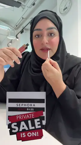 لحاملي بطاقات @SephoraMiddleEast  . . خبر عاجل 🧐🫠 . . لحقوا على الخصومات في التطبيق  . . #sale #sephora #onlinesale 
