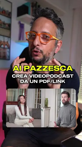 Questa AI è ASSURDA! 😱 💬 Commenta “PODCAST” e ti invio il link diretto del sito per creare video podcast con l’intelligenza artificiale partendo solo da un pdf o un link…PAZZESCO! 😱 MUV’T! 💜 #ai #podcast #videopodcast #toolsai #heygen