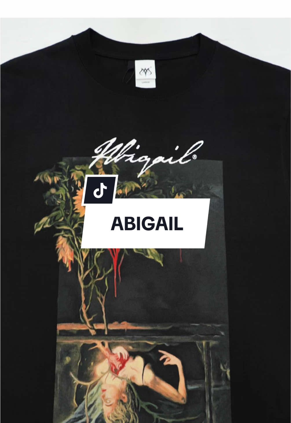 Tshirt abigail - hella #serenhide #taiwan🇹🇼 #abigail #OOTD #fypage 