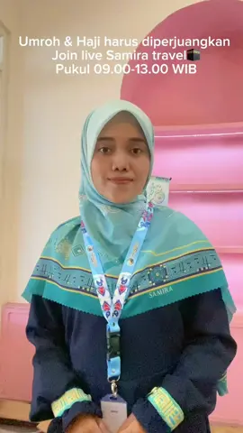 Jangan sampai kelewatan sesi live kita. Pastinya banyak promo menarik dan free gift untuk closingan di waktu live #promoseruweekend#promoumroh 