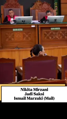 Nikita Mirzani Menjadi Saksi atas Terdakwa Ismail Marzuki (Mail) #tiktokfyp #dco #nikitamirzani #mail #rezagladys 