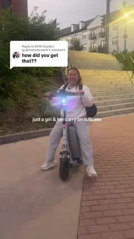 Replying to @DFW Foodie | ig:@monsterawrti  i look so cool huh 😎 #lyftscooter #denvercolorado #cool #fyp #abcxyz @Lyft 
