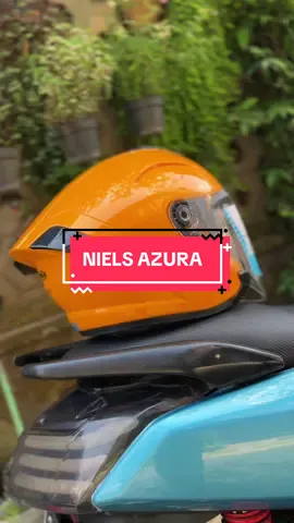 Helm ganteng dana pelajar nih #promomakangajian #NielsIndonesiaOfficial #nielsazura 