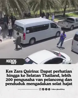 Kematian Allahyarham Zara Qairina Mahathir pada 17 Julai lalu bukan hanya mendapat perhatian umum di Malaysia sehingga mencetuskan gelombang ‘Justice for Zara’. Sebaliknya, kematian pelajar dari sebuah sekolah agama berasrama penuh di Papar itu turut mendapat perhatian penduduk di Thailand khususnya di empat wilayah di Selatan Thailand. Sebagai tanda solidariti terhadap kematian Allahyarham Zara Qairina, lebih 200 pengusaha van pelancong dari empat wilayah iaitu Narathiwat, Pattani, Yala dan Songkhla mengambil peluang berkumpul dengan mengadakan solat hajat untuk Allahyarham Zara Qairina. #Kool101 #SemasaDanSosial #MuzikYangFamiliar #Berita #isusemasa  Sumber: @BuletinTV3  Kredit: TT abezaini1 | iskandar9669