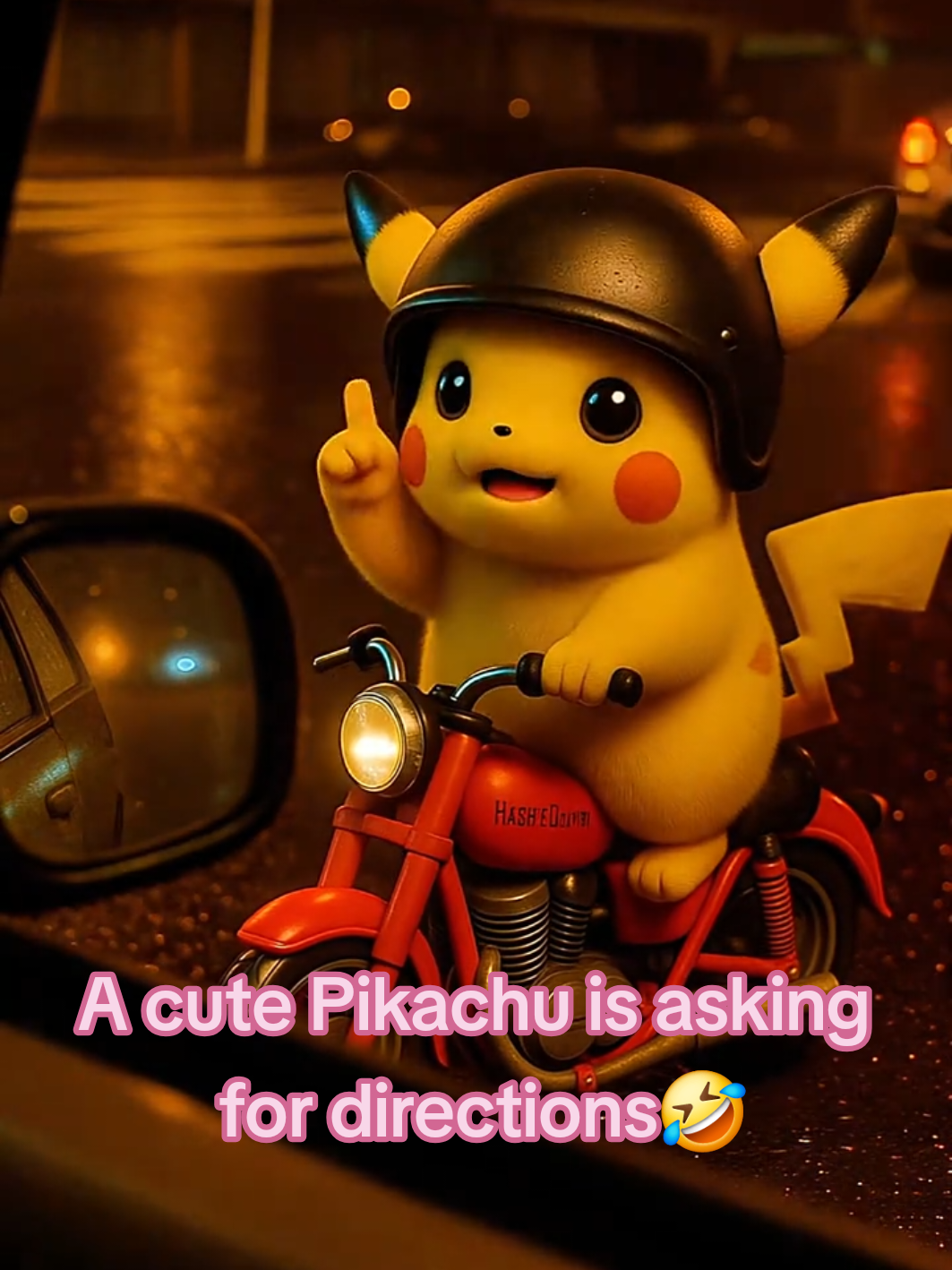 A cute Pikachu is asking for directions.? #pikachu #cute 