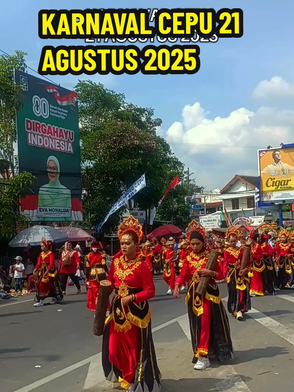 karnaval cepu 21 AGUSTUS 2025. #karnavalcepu #cepu #karnavalbudaya  #bloraupdates #cepu24jam 
