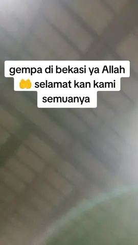 detik detik gempa susulan Bekasi #gempabekasi #gempakarawang #gempabumi 