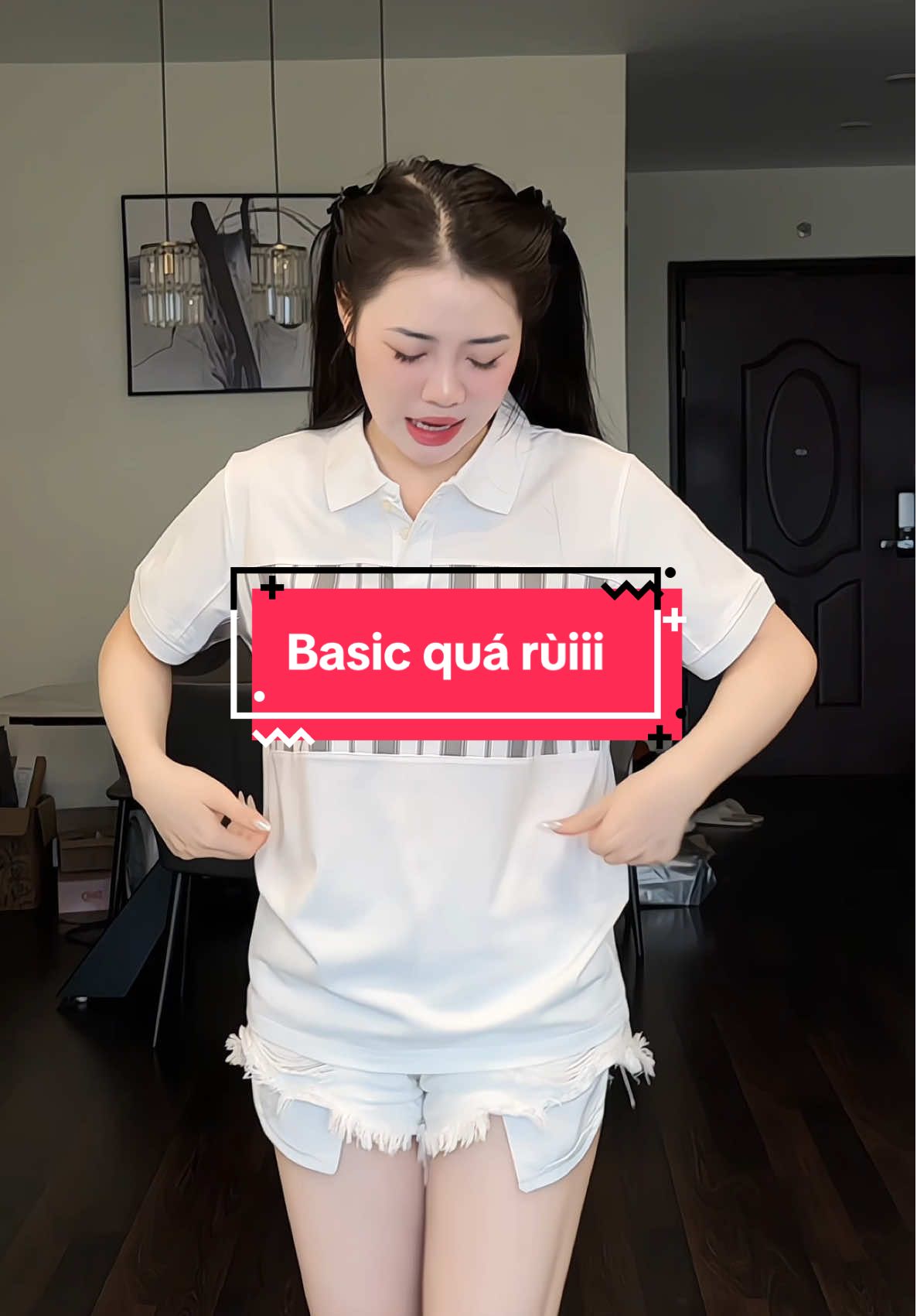 Áo nè dễ mix đồ lém