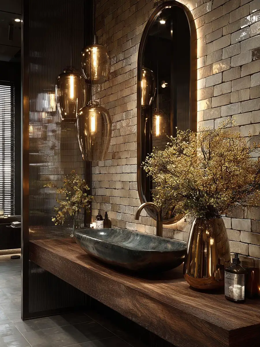 Bathroom design 💫#bathroomdesign #bathroom #marble #fyp 