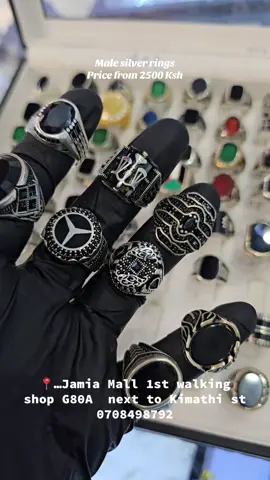 All male rings available from 1500 Ksh to 5,500 Ksh in all sizes #jewelrybusiness #925 #jewellery #cbd 